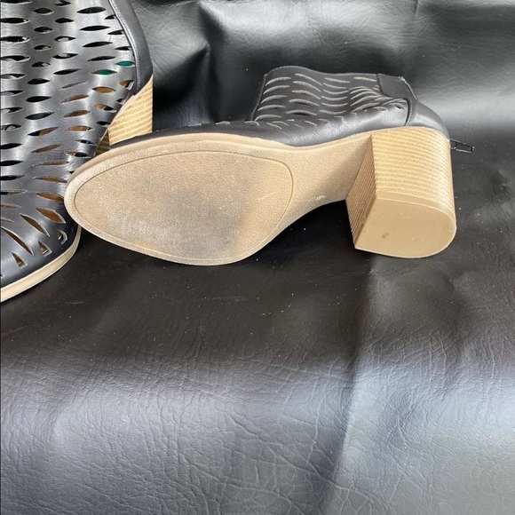 Rampage Black chunky women’s Shoe Sz 8_526 - Picture 2 of 5